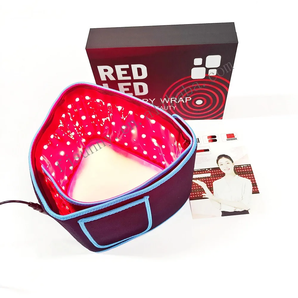 

Factory customization Pain Relief Weight Loss Light Belt 660nm 850nm Red Light Therapy Wrap Belt, Black