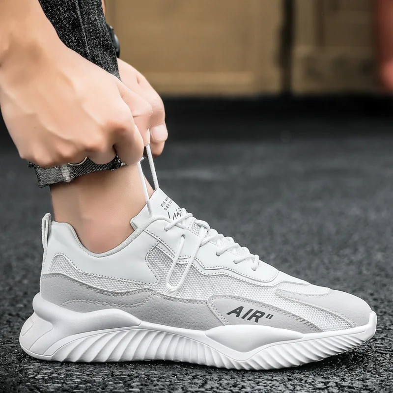 

2022 Spring trend sneakers casual Sports footwear men's shoes wholesale, 3 colors