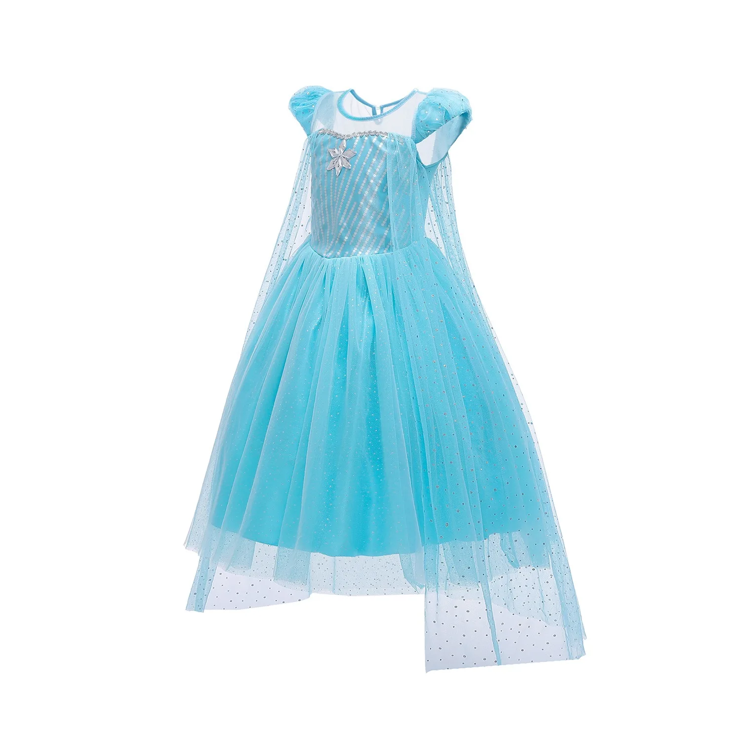 

TV&Movie Elsa Anna Princess Dress Cosplay Birthday Party Fancy Girls Costume for Kids Clothing