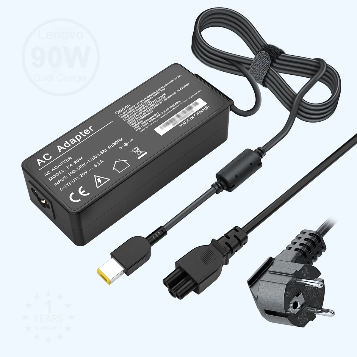 

Storage Clearance Sale 90W 20 V 4.5A Lenovo Power Supply Laptop USB Charger