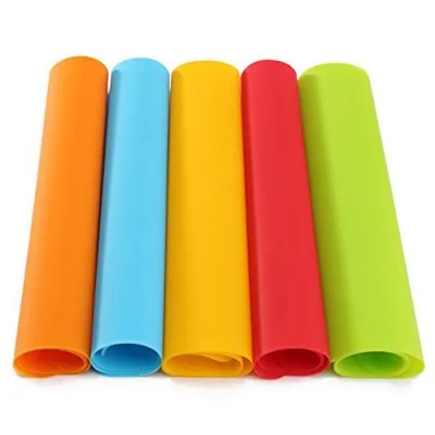 

P533 Heat Insulation Anti-slip Pad Bakeware Kid Table mat Silicone Mats Baking Liner Muiti-function Silicone Oven Mat, Color
