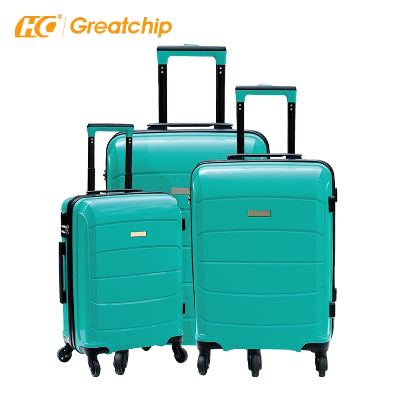 

Custom hand travel bags 3 pcs pp trolley suitcase hand custom travelling bags luggage sets, Variety