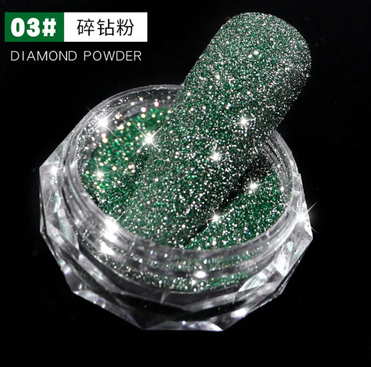 

kolinsky acrylic nail brush for nail art DIY wholesale diamond cristals shiny glitter decoration beauty tools, Colors