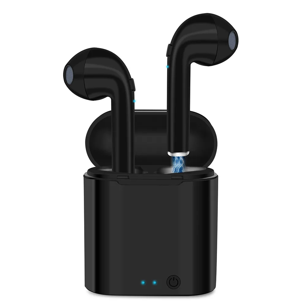 

i7s TWS Earphone Wireless Headphone Stereo Headset Sports Earbuds with Mic Charge Box For iPhone Xiaomi &All Phone