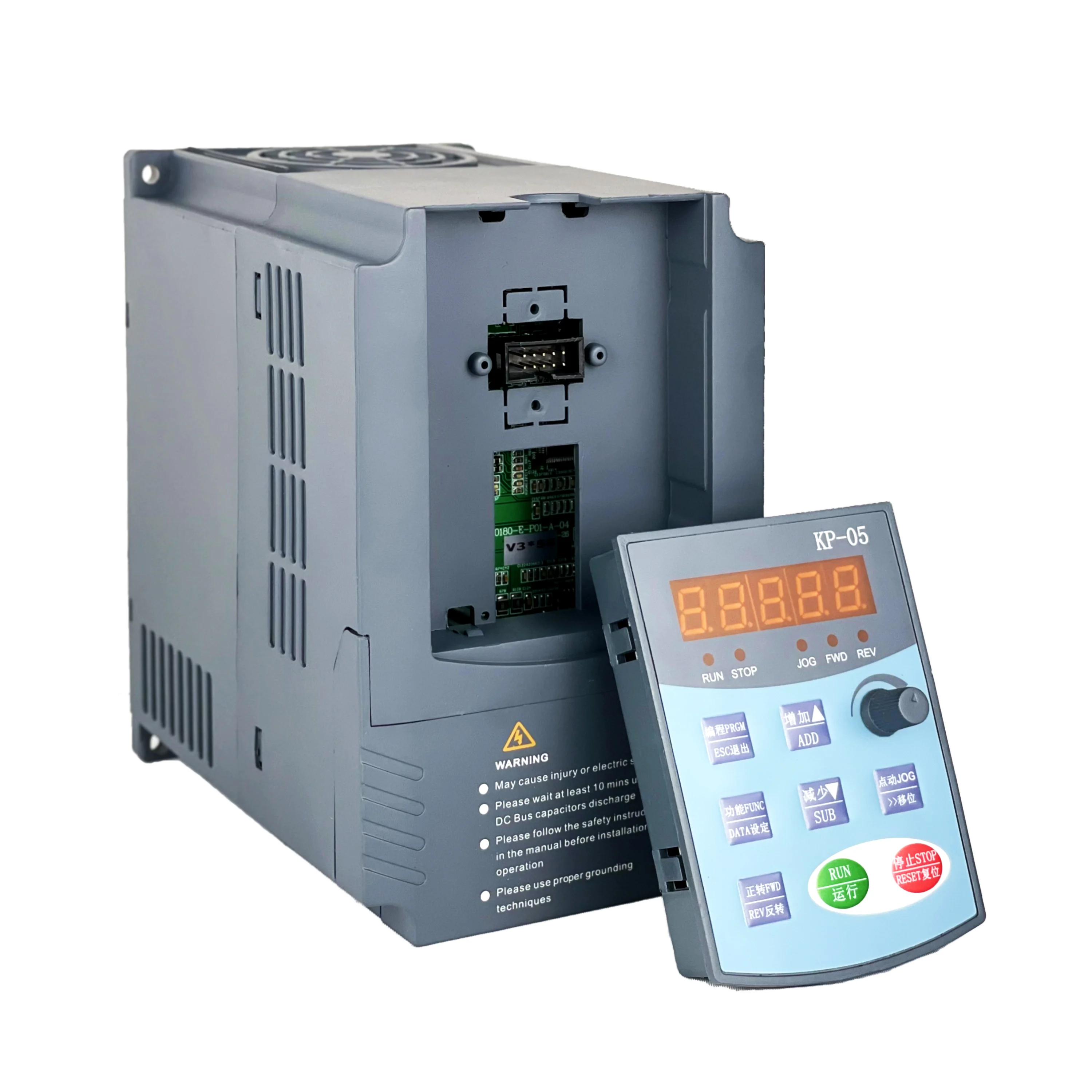 

aikon 220V Single Phase to 380V 3 Phase Converter 5.5KW 7.5KW variable frequency drive 50hz 60hz VFD