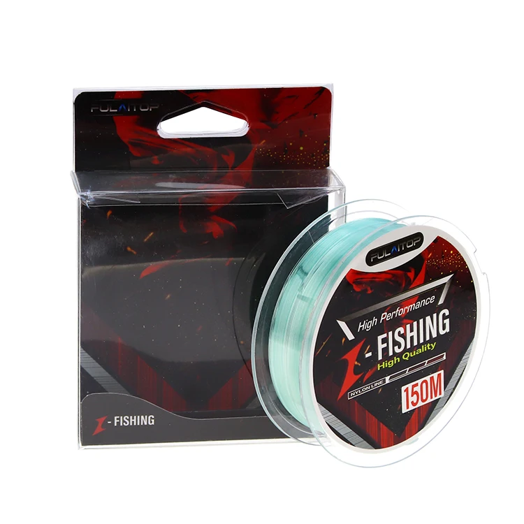 

highest quality fishing line super soft super tensile force nylon fishing line, Multicolor