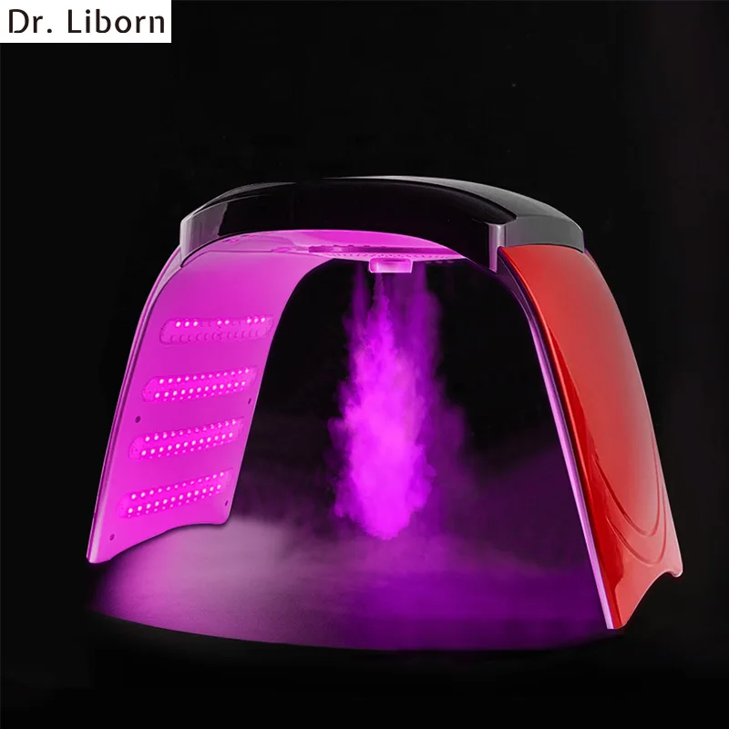

Wholesale New Korean Other Skin Care Products Skin Tightening Nano Spray Facial Panel Led Face Mask Light Therapy With Steamer