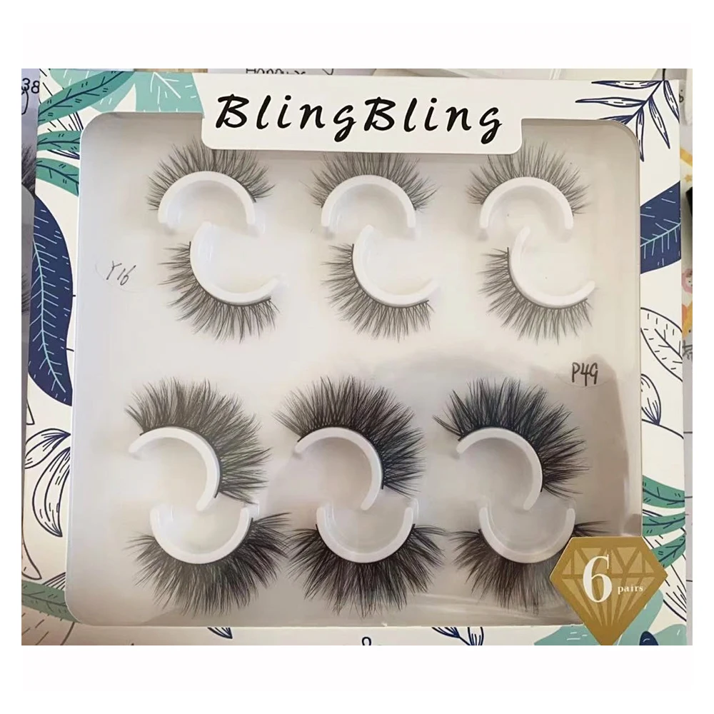 

Fluffy lashes custom empty lash book 3 pairs lashes3d wholesale vendor dramatic 25mm real mink eyelash vendor customized boxes, Black color