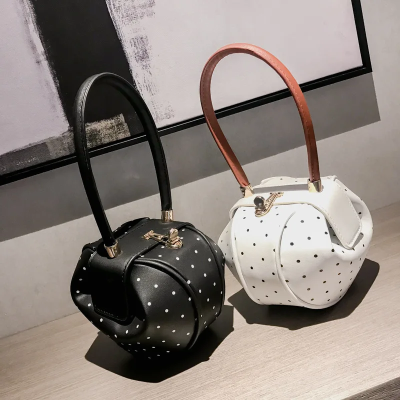 

2021 Lantern Bag YUNTI Hand Bag Portable Fashion Round Female Bags Women Handbags Ladies Shoulder, Colourful