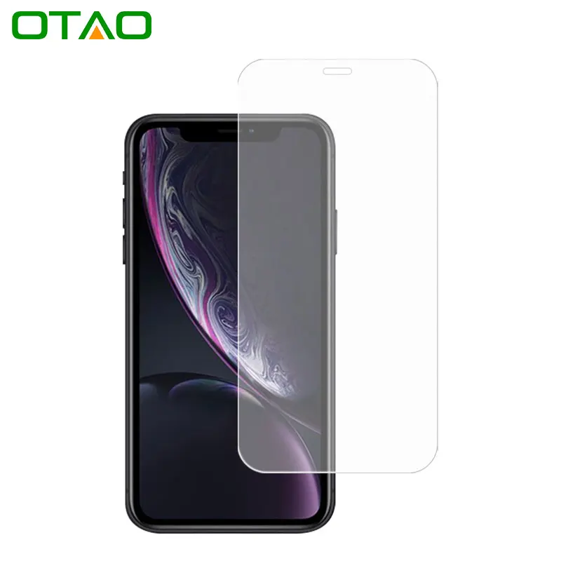 

OTAO Full Screen Protector Anti Shock Anti Scratch Screen Glass Compatible With Iphone 13 12 Xs X Tempered Glass Protective Film, Transparent