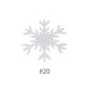 New Design Christmas Snowflake Decoration Strings Shopping Hotel Window Pendant