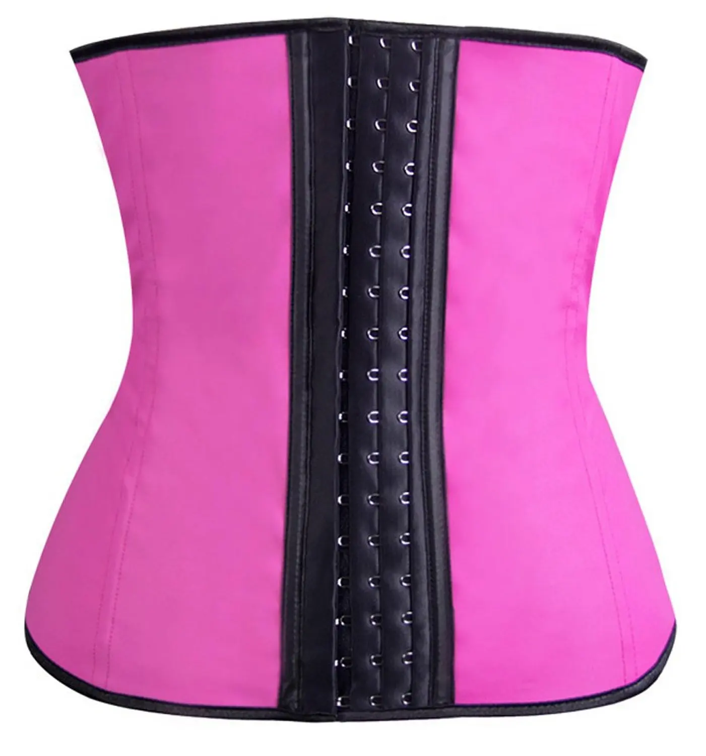 

Latex Rubber Waist Trainer Trimmer Steel Boned XS-6XL Underbust Corset Weight Loss Slimming Tummy Control Body Shapewear