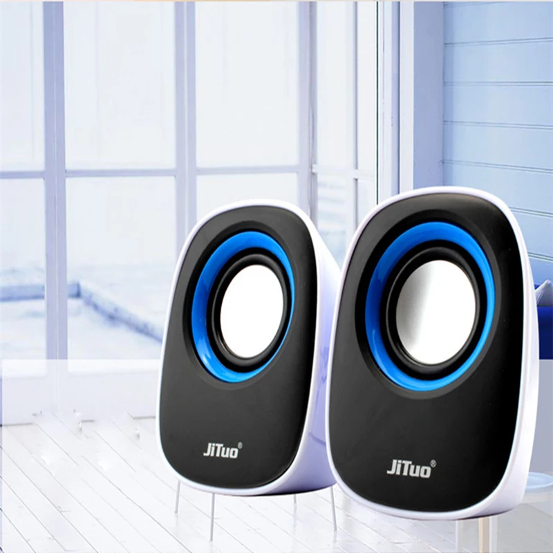 Jituo JT2602 Multimedia Speaker Speaker Desktop Laptop Mini Portable Speaker - ANKUX.COM