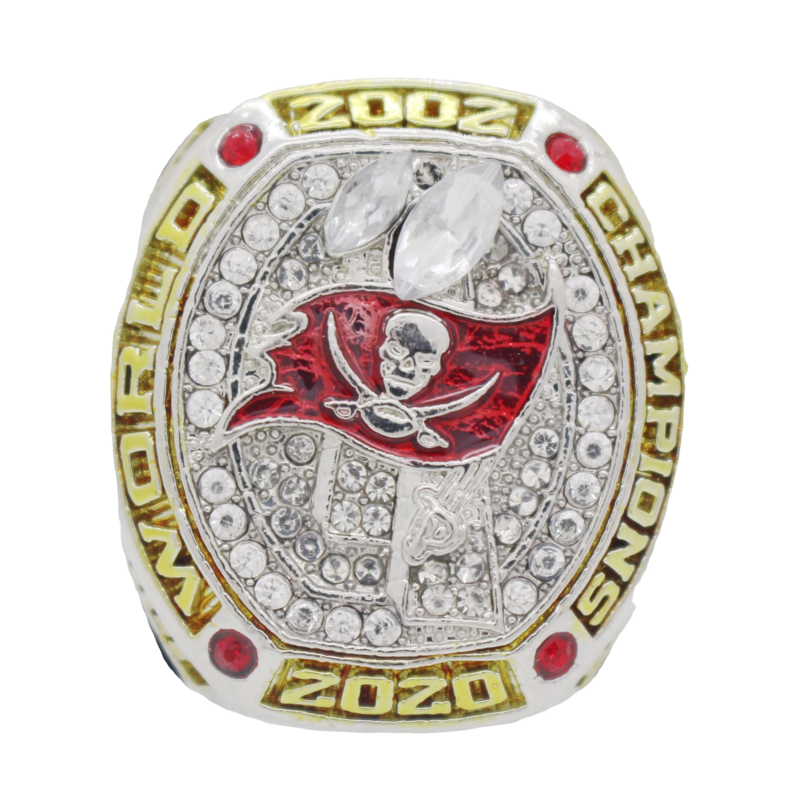 

large stock fast delivery basketball championship ring crystal stainless steel nfl rings