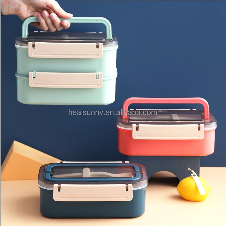 

Best Selling leakproof Thermal food container kids adult eco-friendly lunch box, 3 colors or customized color
