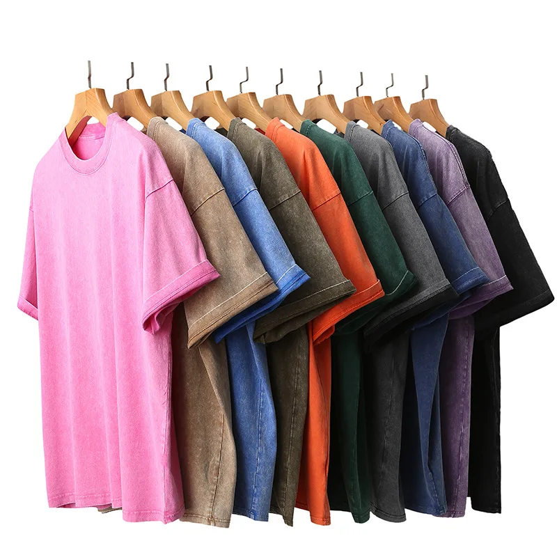 Vintage Washed Oversized T Shirt 280gsm