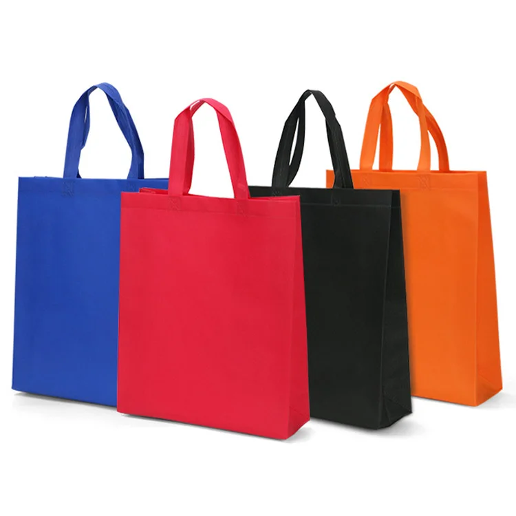 

Spot goods Urgent reusable custom trolley cart foldable online shopping tote bags with logos picture Red wine non woven bag, Customized