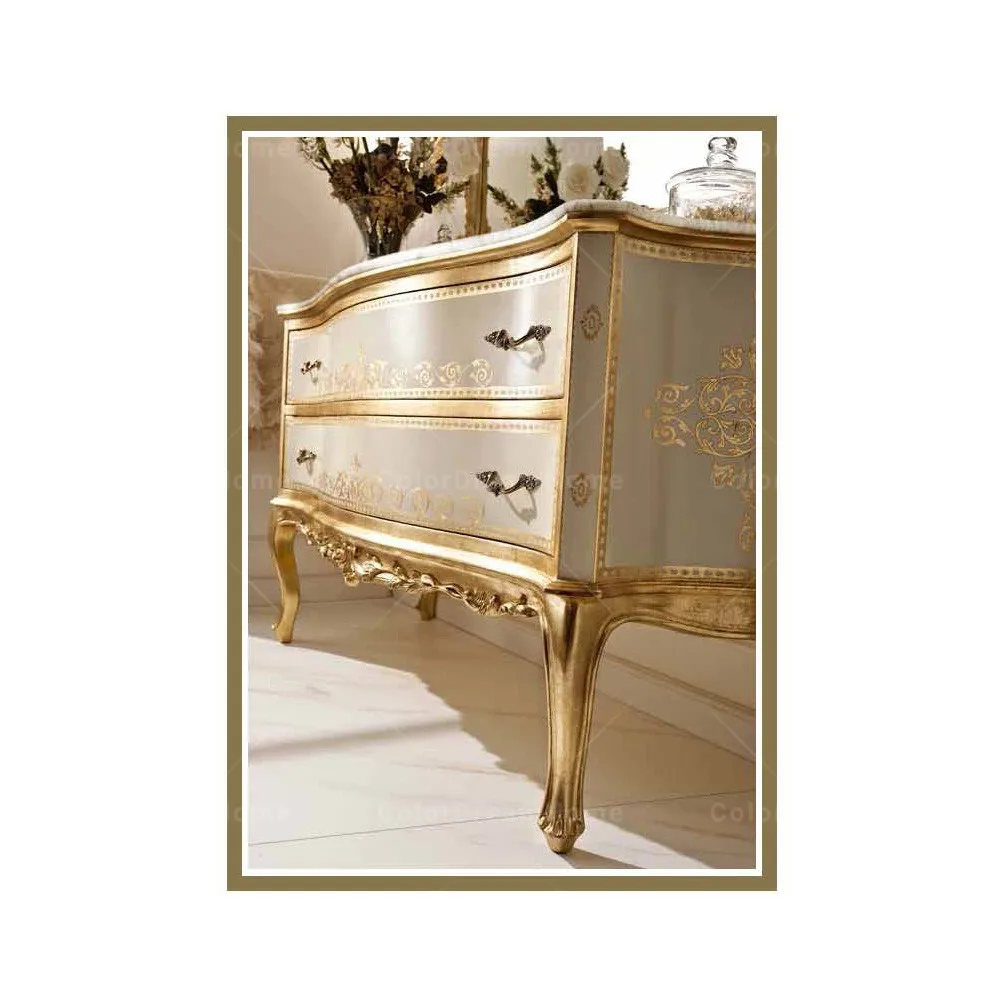 French Luxury Bathroom Furniture Golden Bathroom Vanity Buy
