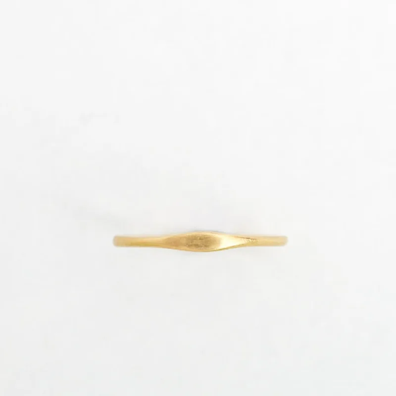 

Plain Gold Effortless Chic Stainless Steel Rings for Women Design Jewelry