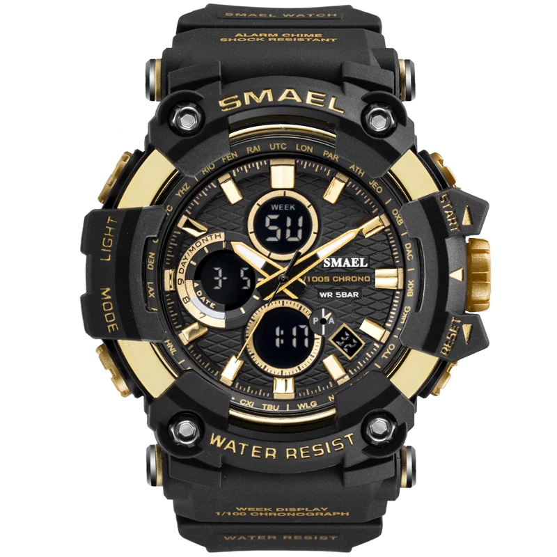 

SMAEL new product 1802 sport water resistant electronic wrist watch