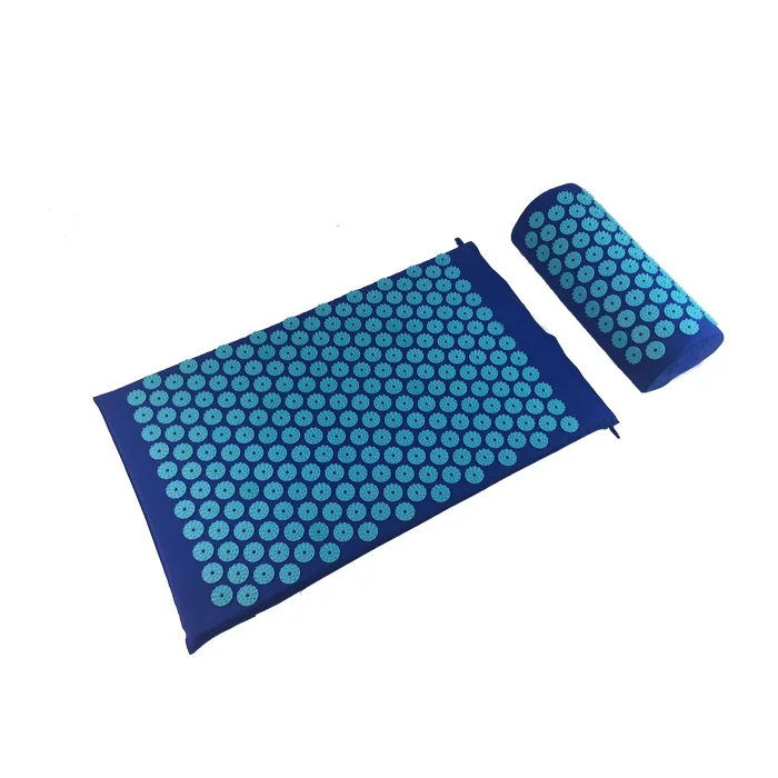 

Fit Acupressure Mat and Pillow Set for Back/Neck Pain Relief and Muscle Relaxation