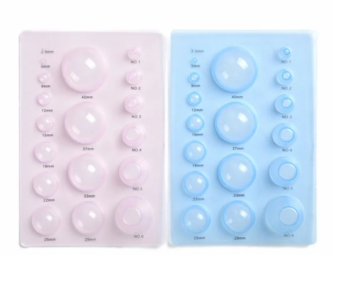 Paper Quilling Tools Concave-Convex Spherical Styler 3D Domes Half Ball Mould Plastic Mini Quilling Mold for DIY Paper Craft
