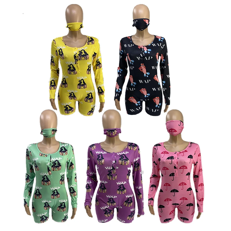 

Hot Sale WAP Onesie pajamas fall adult clothes Cardib onesie