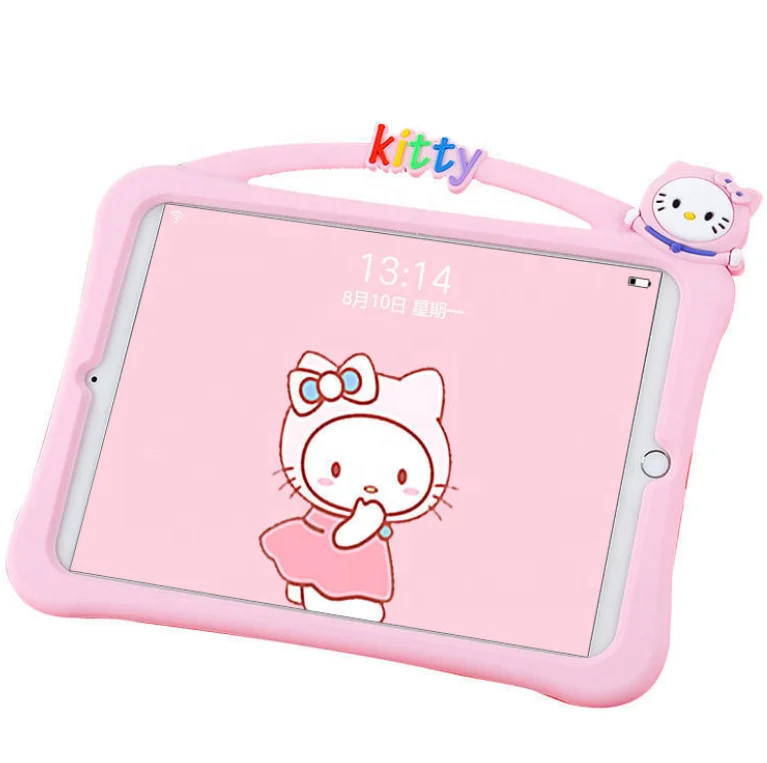 

Kids Silicone Cover Case for iPad Mini 6 5 Air 2 3 4 10.5 10.9 10.2 2019 2020 Pro 11 2021 Heavy Duty Shockproof Cover