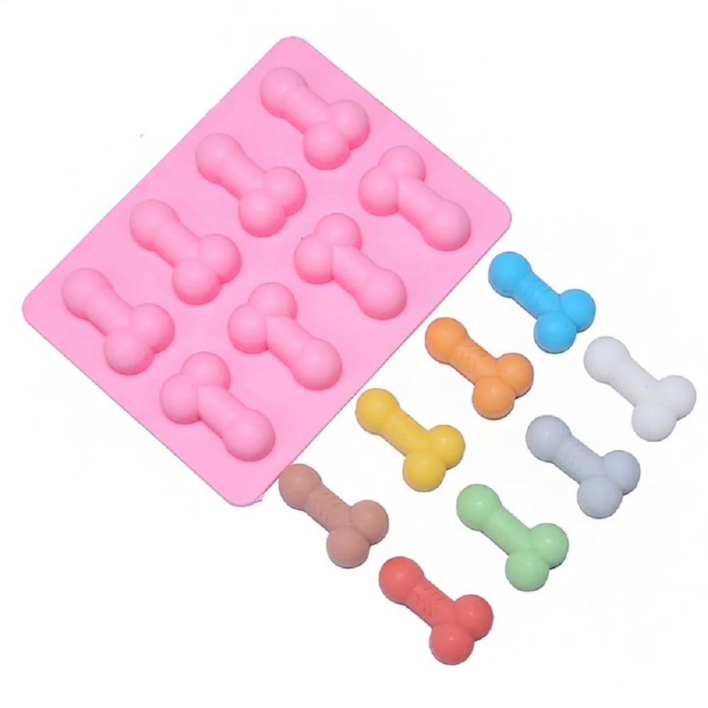 

Silicone Ice Mold Cool Wine Cocktail Ice Cube Tray Maker Mold Bar Home Kitchen Ice Mould, Pink