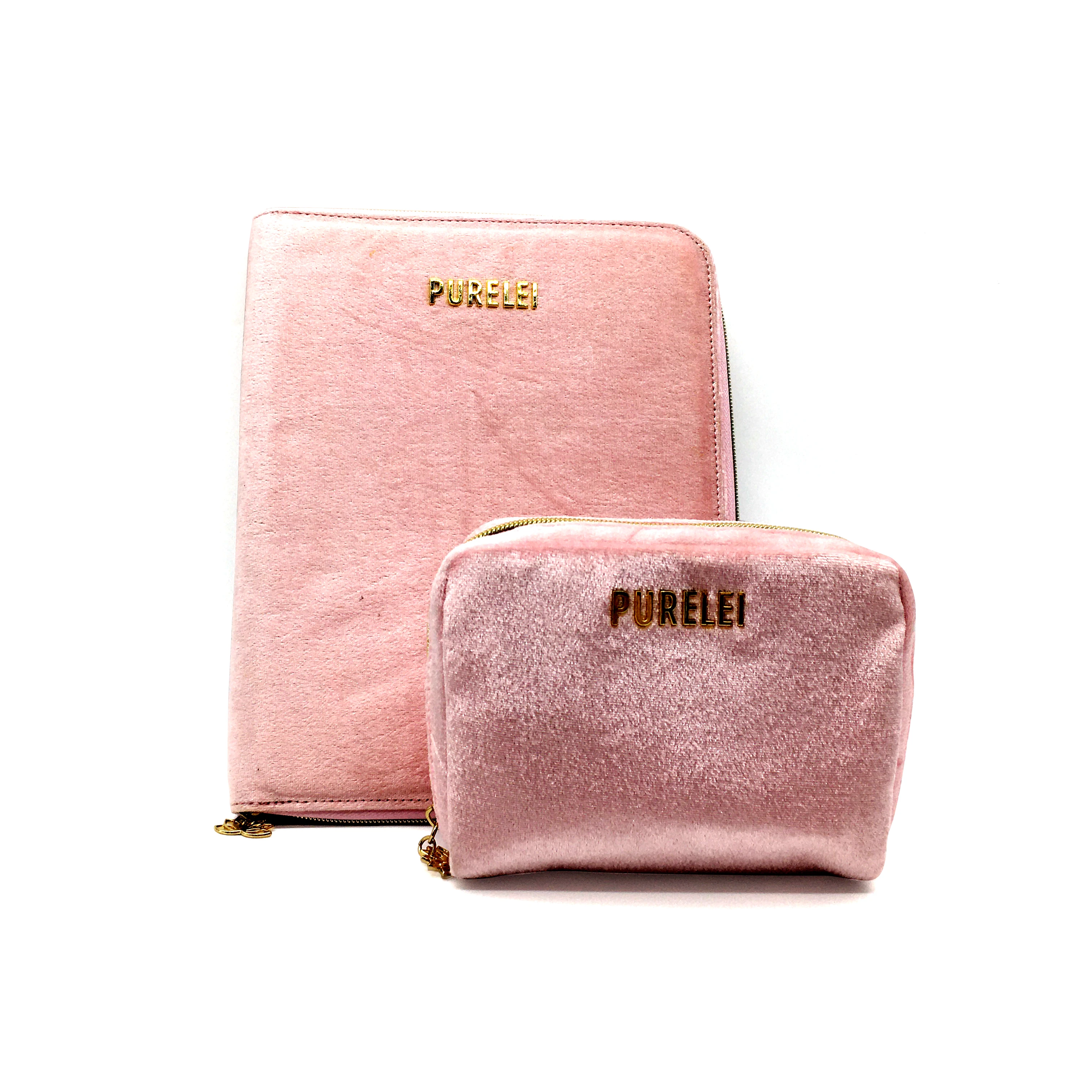 

Velvet Travel Bag Multi Function Portable Toiletry Bag Cosmetic Makeup Pouch Case Organizer for Travel makeup Bag, Multiple colors available