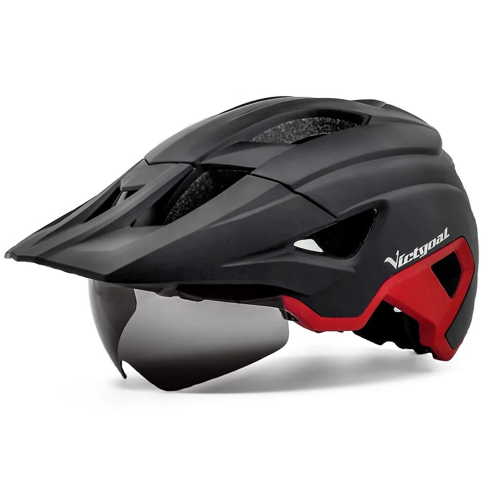 

VICTGOAL OEM ODM cascos para bicicleta bike helmet capacete ciclismo biker for electric scooter skydiving cycle visor helmet, Customizable colors