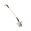 SMB female right angle to N female straight flanged with RG316 cable
