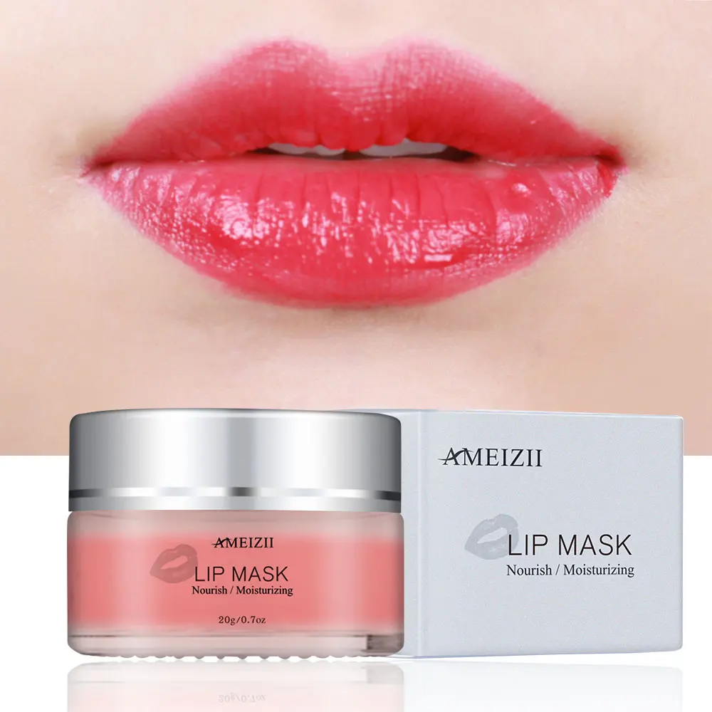 

Custom Logo Pink Lip Sleeping Mask Hydrating Moisturizing Sugar Lip Scrub Lipmask Beauty Exfoliating Lipscrub Balsamo De Labios