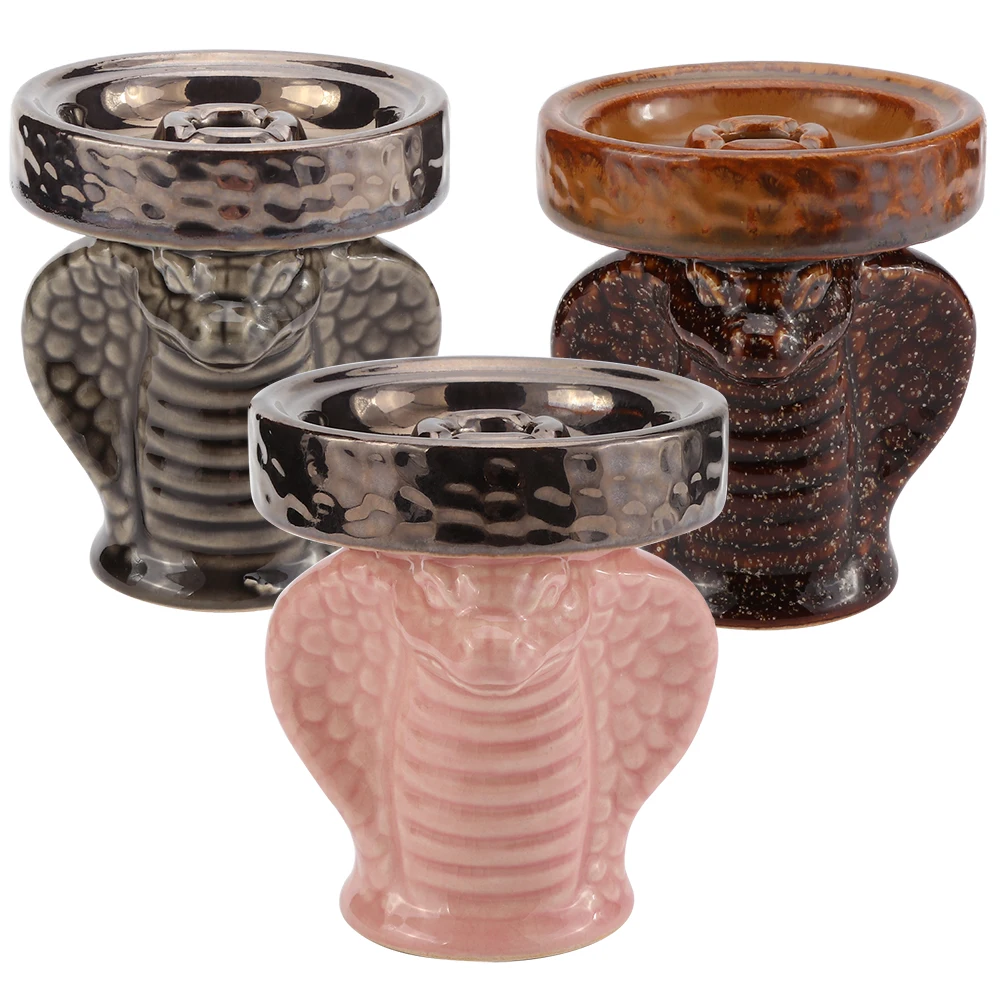 

2020 Hookah Futeng Unique Ceramic Shape Wholesale Accessories Hookah Pipe Narguile Charcoal Bowl Hookah Shisha Bowl, As the picture of show