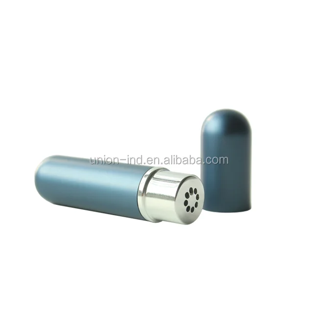 
Blank Aromatherapy Inhaler Essential Oil Metal Nasal Inhaler 