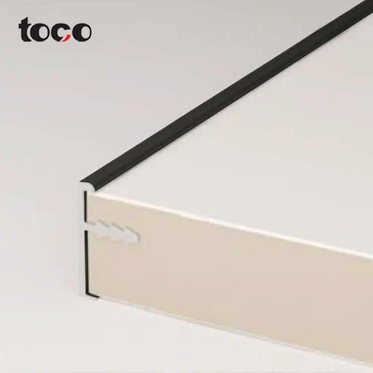

toco Metal Table T shape Aluminum strip trimes Profile Edge banding