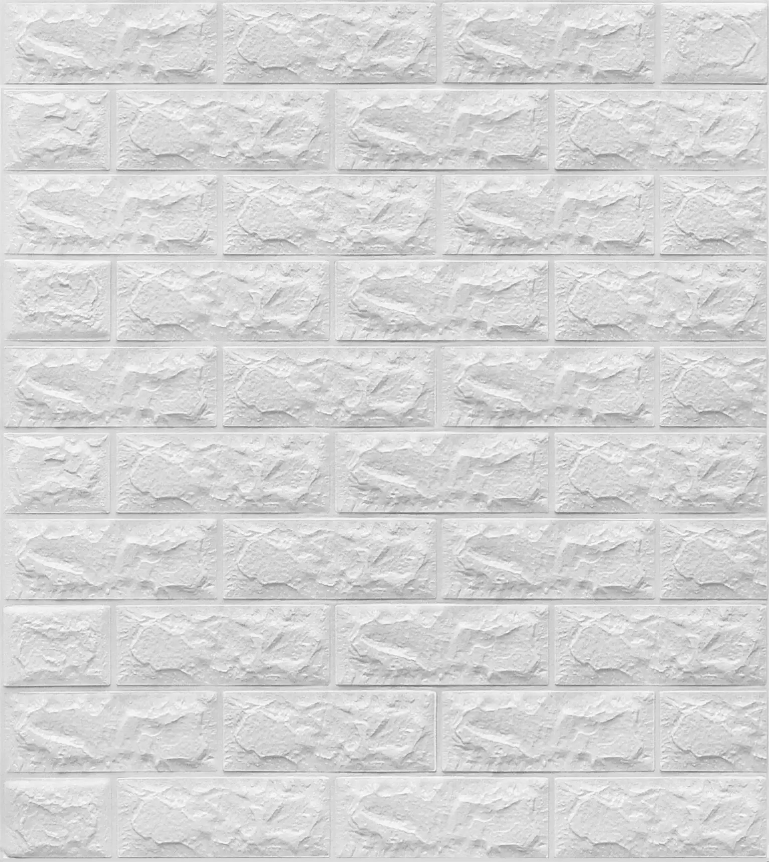 Plain White 3d Xpe Foam Wall Stick For Interior Wall Decoration Brick
