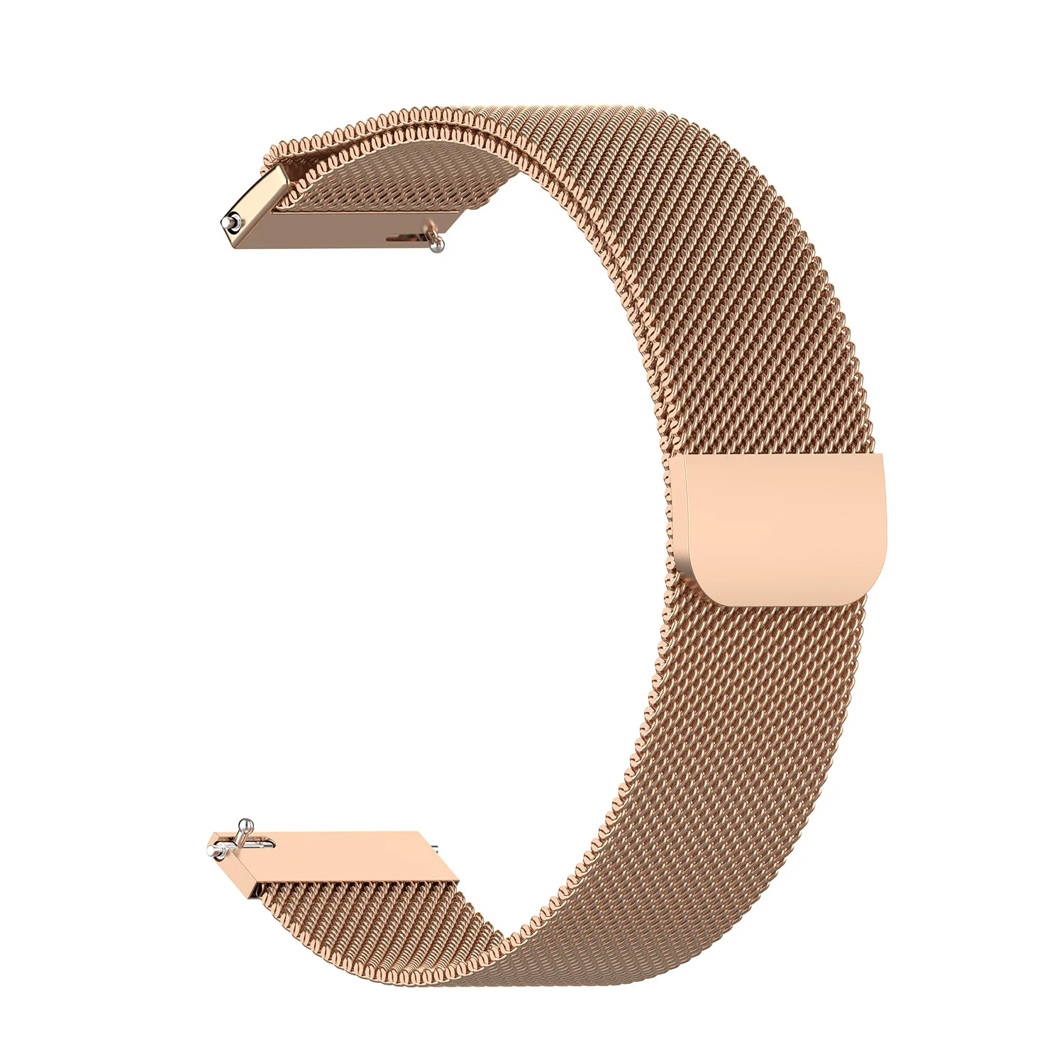 

20mm 22mm Magnetic Milanese Loop Watch Band for Samsung Galaxy Watch 3 S3 Active Stainless Steel Wrist Strap for Fitbit Versa