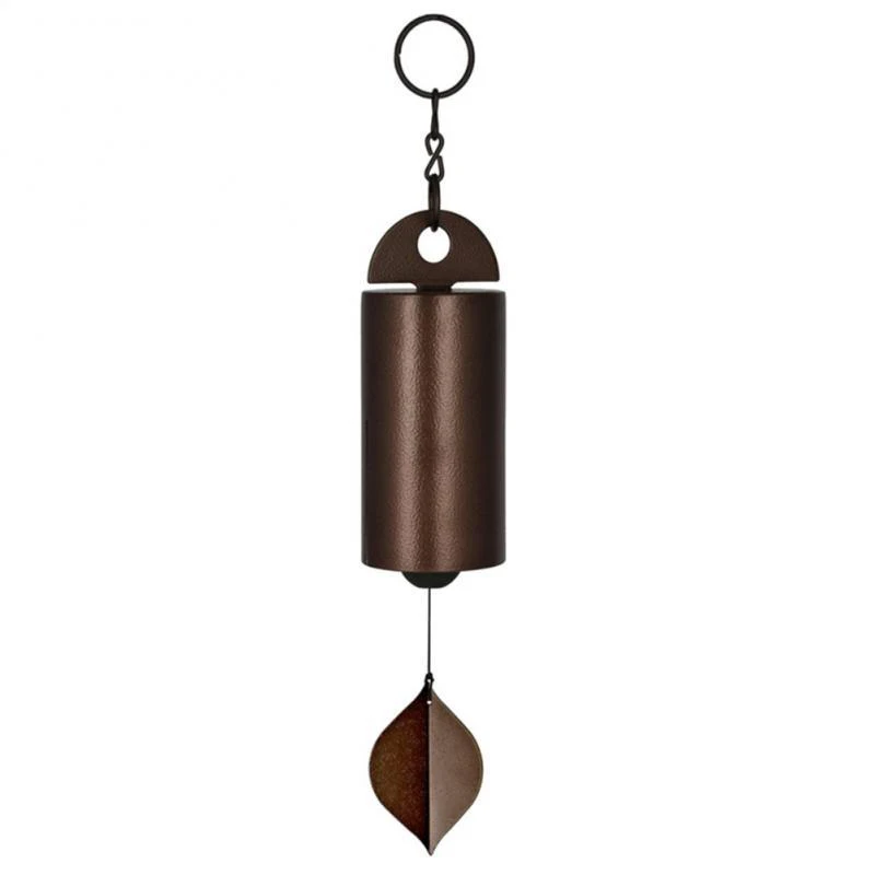 

DS918 Large Musical Wind Bell Outdoor and Home Garden Decoration Antique Copper Woodstock Chimes Bronze Heroic Windchim, Black