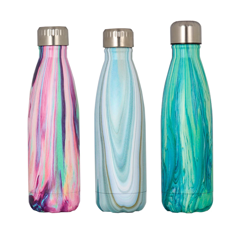 

Double Wall 18/8 Stainless Steel Vacuum Flask Insulated Outdoor Drink Cola Shaped Water Bottles, Customized color