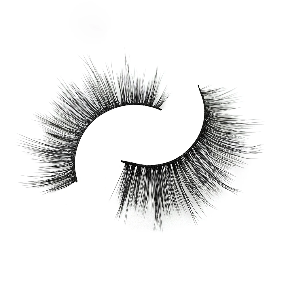 

25 Mm Silk Individual Eyelash Extensions Packing Eyelash Vendor, Black color