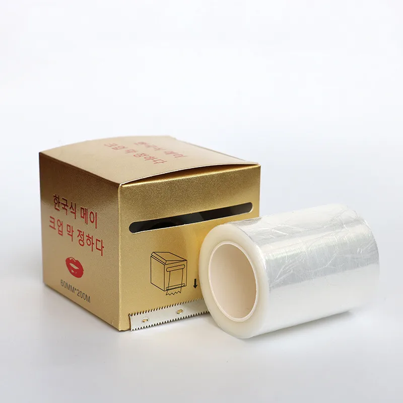 

Factory Price Microblading Plastic Wrap Tattoo Film For Permanent Accessories 60mm*200m Makeup Preservative Film Eyebrow Cover