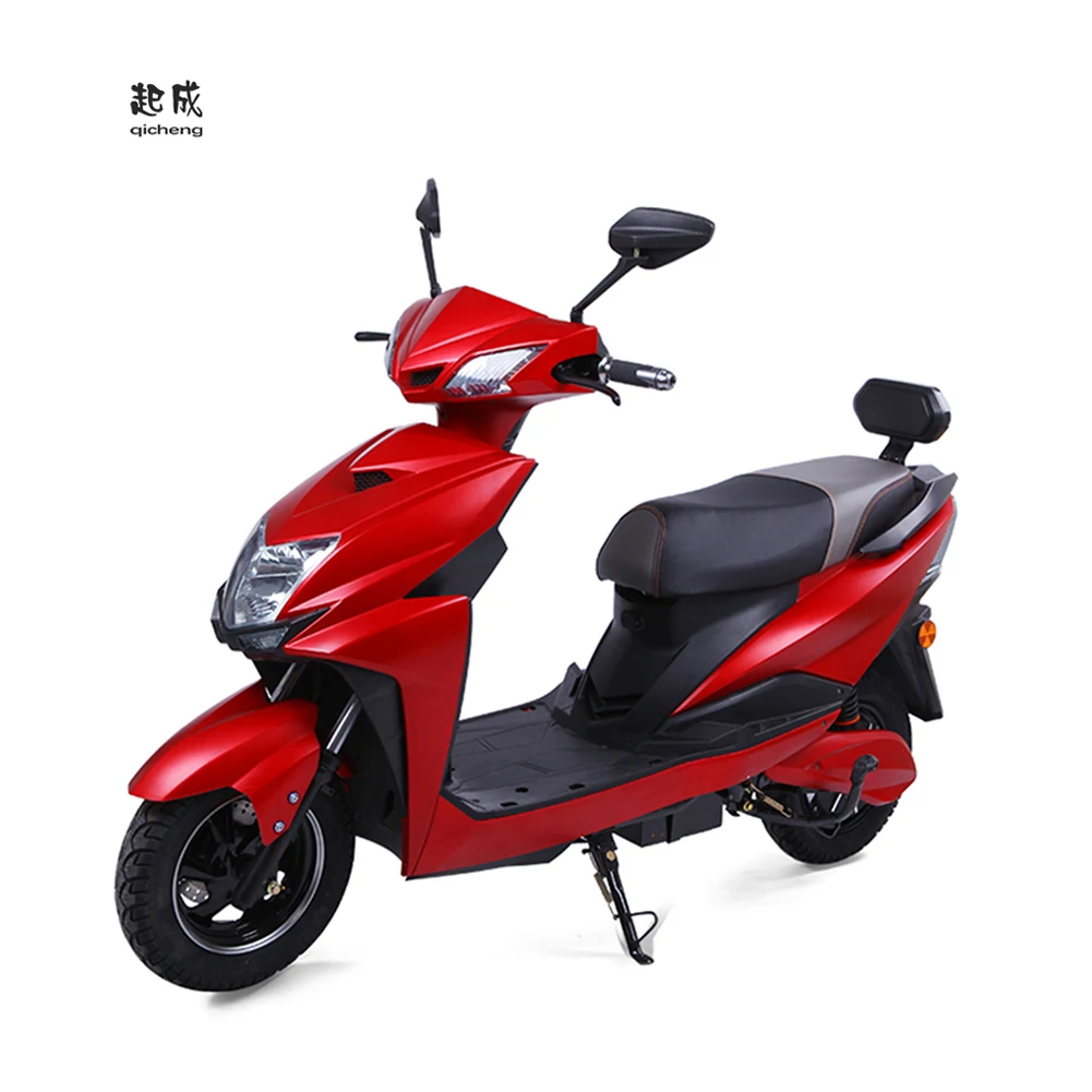 

New Arrival Strong Power Electric Motorcycle Scooter, Big Wheel 1200W Moto Lectrique Electric Motorcycle