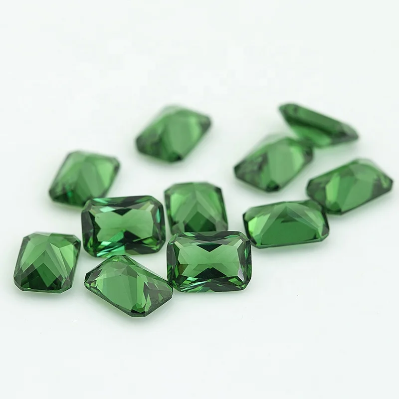 

Semi Precious octagon cut 5*7mm Loose artifical diamond rondelle jewelry beads with low price