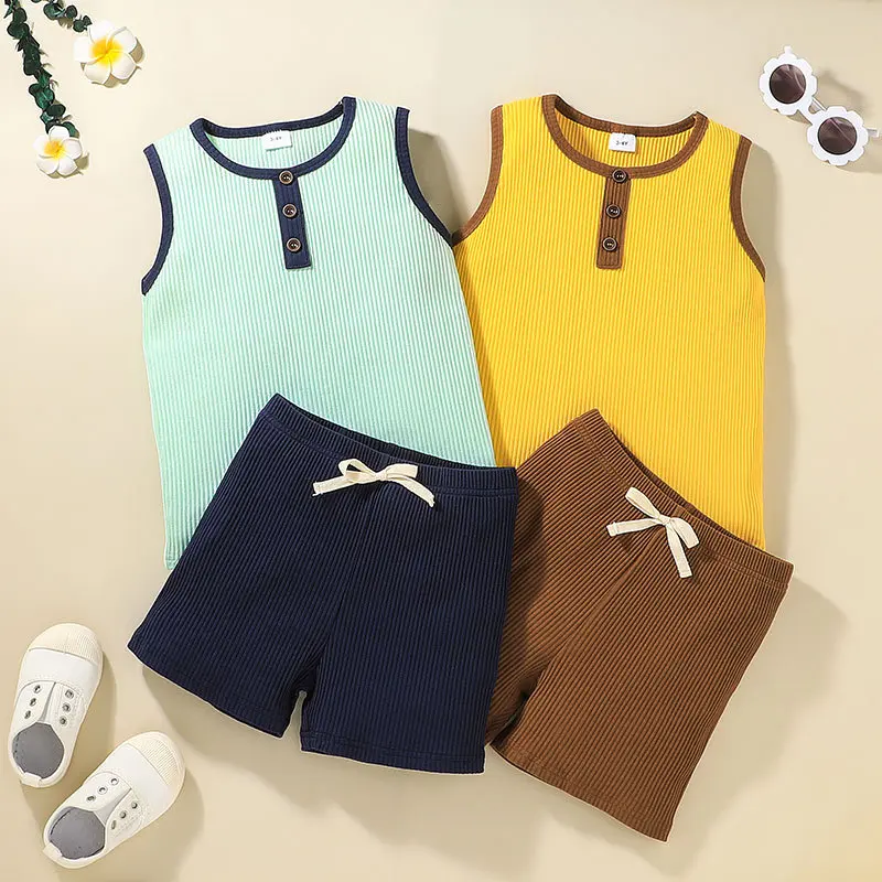 

Shunying OEM vetements pour enfant funny mini order summer 18 month 2years birthday boy set clothes 2020