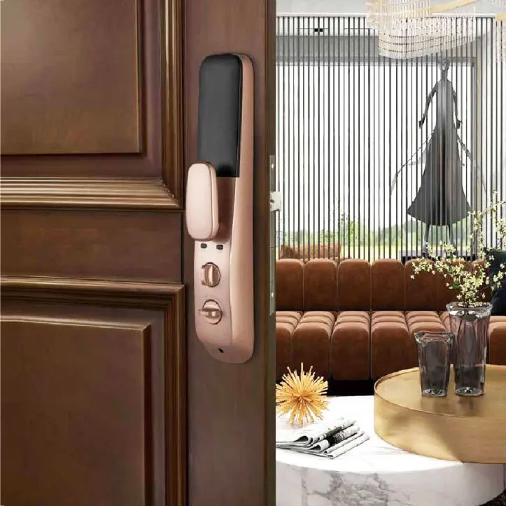 Hotel Security Intelligent Fingerprint Keyless Door Smart Locks For Door