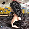 Virgin short afro kinky curly wig brazilian human hair full lace front wigs for black women,real afro human hair wig full lace