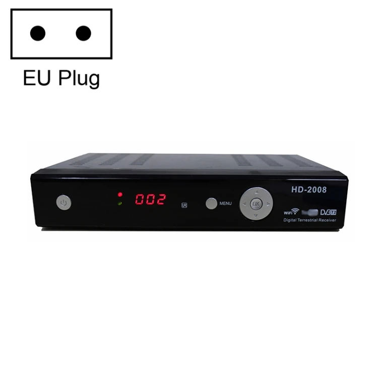 

Super September HD-2008 T2 HD Digital TV Box with Remote Control, Montage MT2203 Dual Core