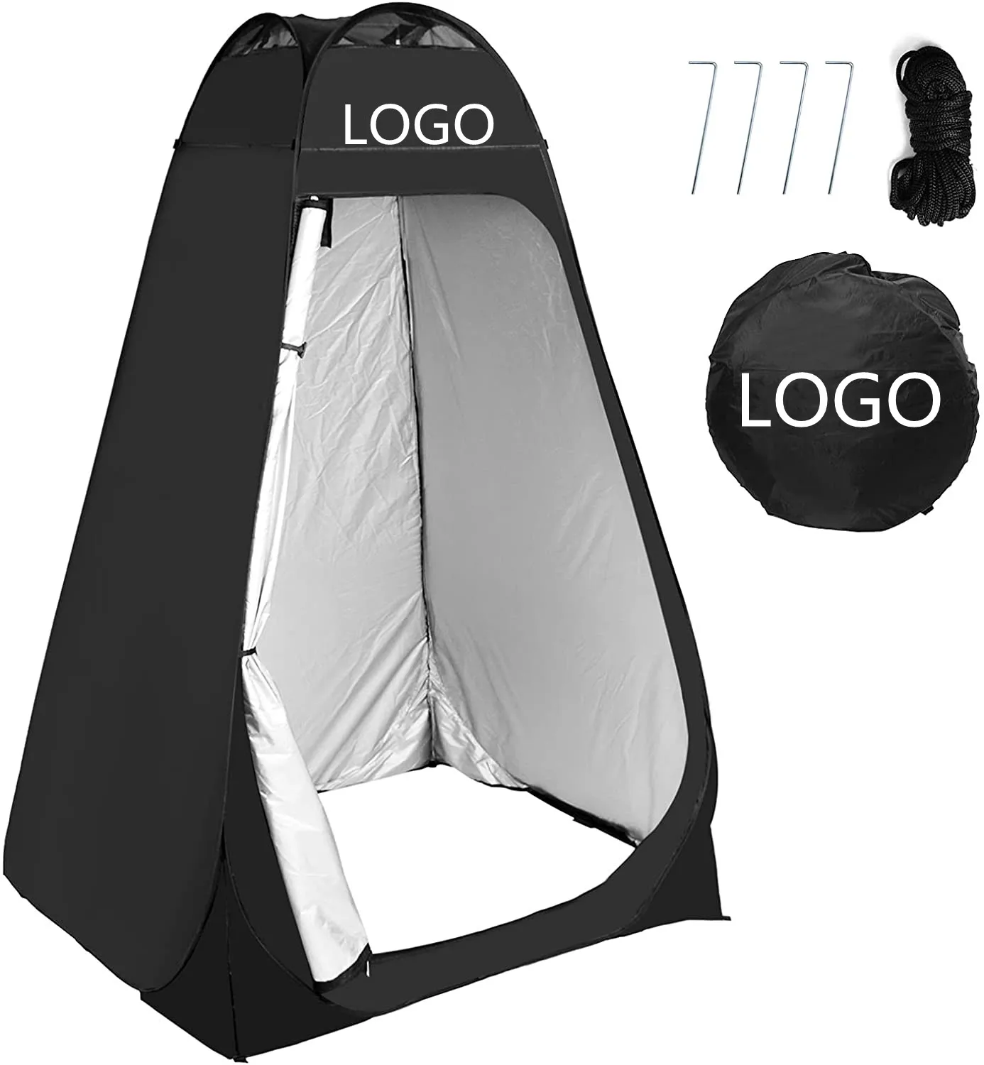 Woqi Portable Pop up Shower Tent Instant Privacy Dressing Changing Tent Room Camp Toilet Tent