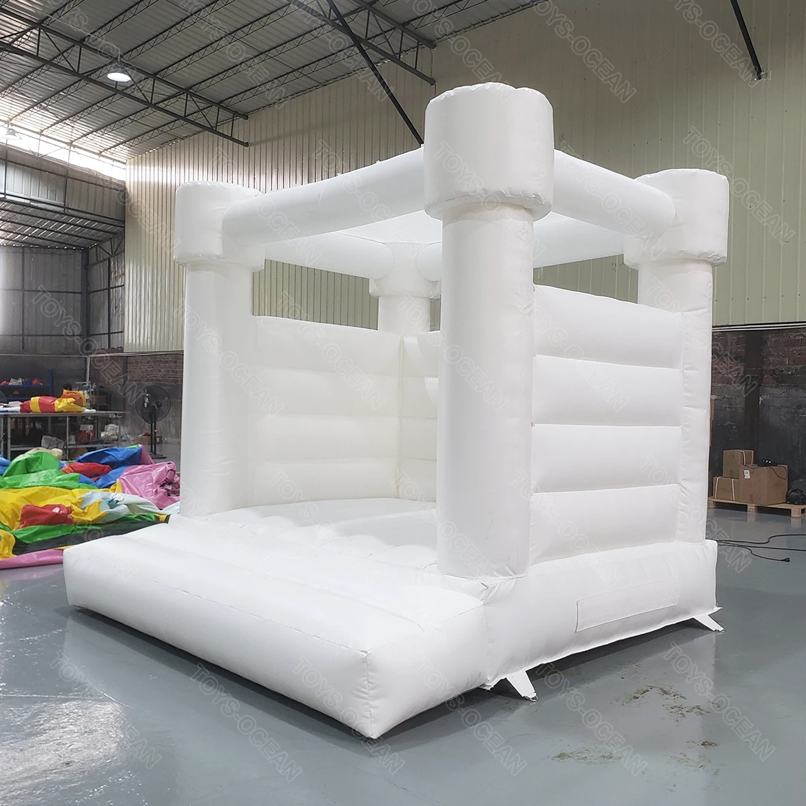 

Commercial Grade Adult Wedding White Bounce House Kids Inflatable Bounce House Jump Castle